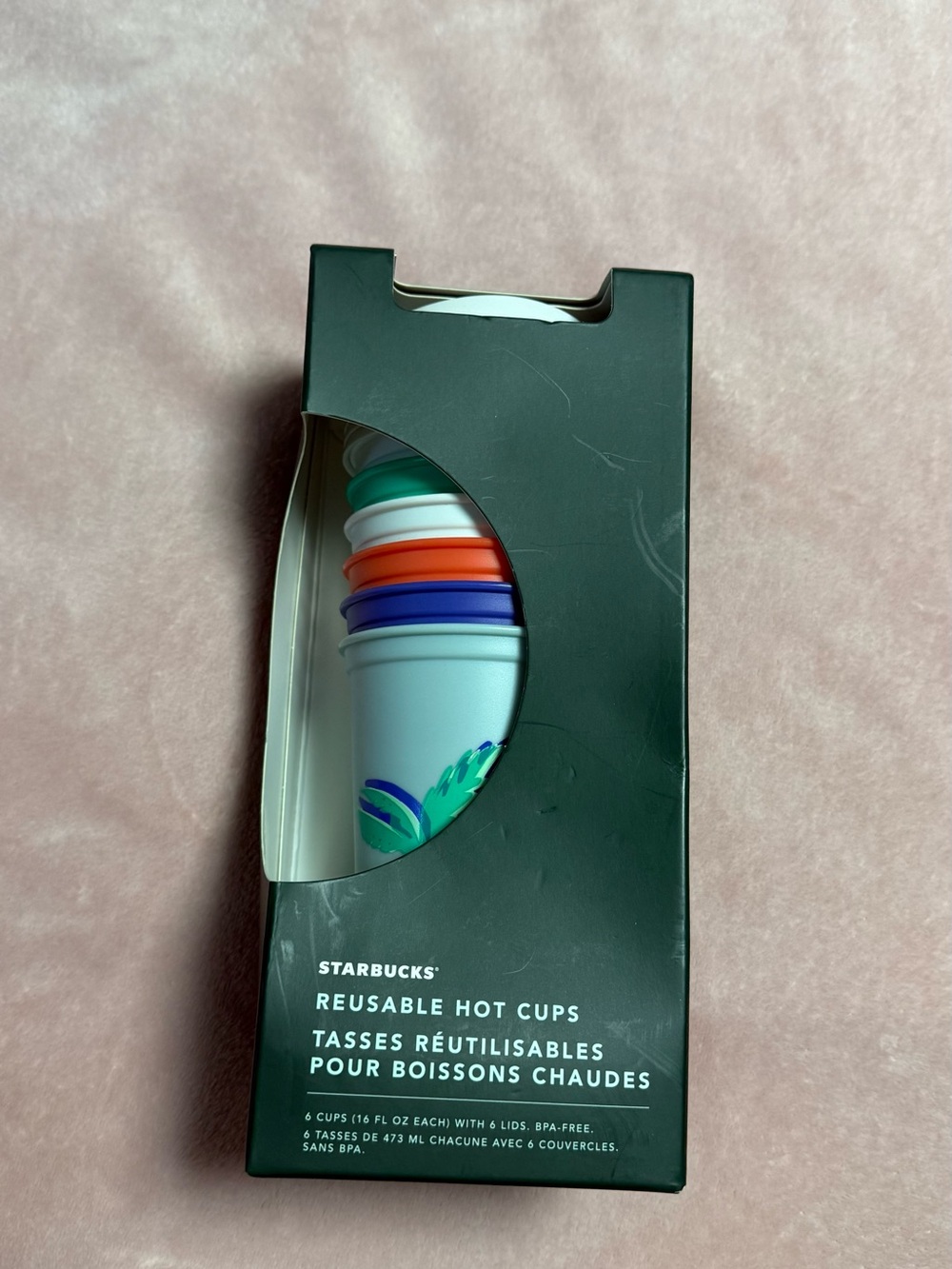 Starbucks Reusable Assorted Hot Cups with Lids